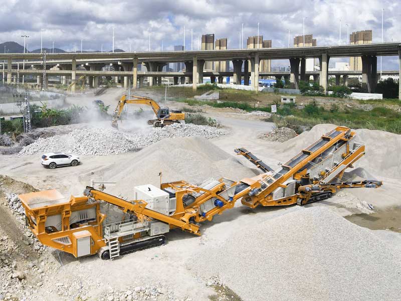 Crawler Mobile Crusher Plant with High Mobility