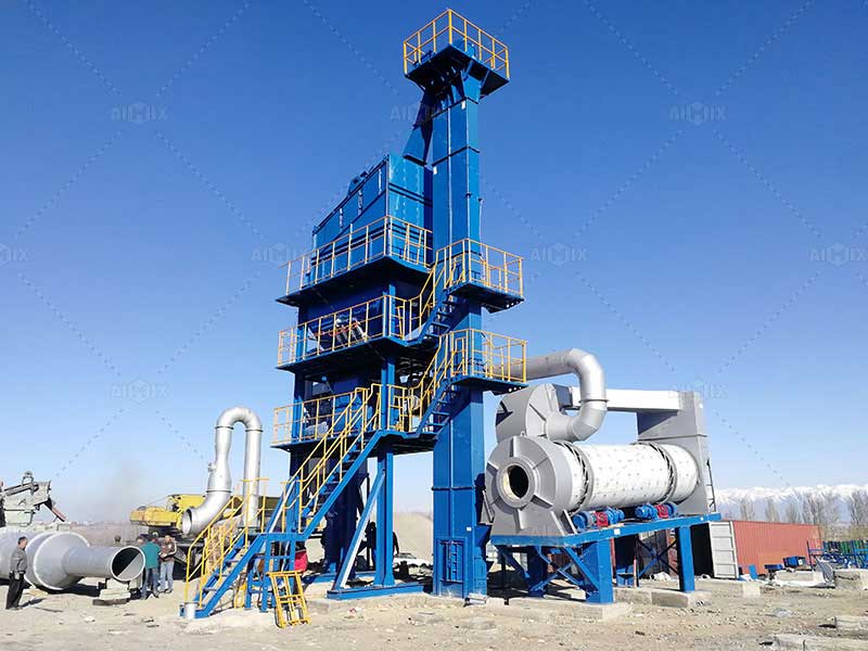 ALQ60-Stationier-asphalt-plant-in-Kyrgyzstan