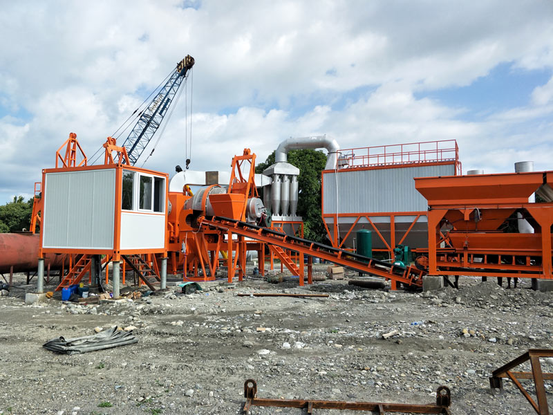 60t drum mix asphalt plant