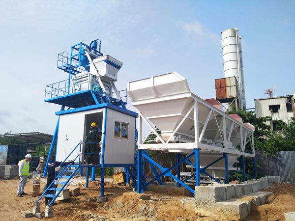 AJ 50 concrete batching plant