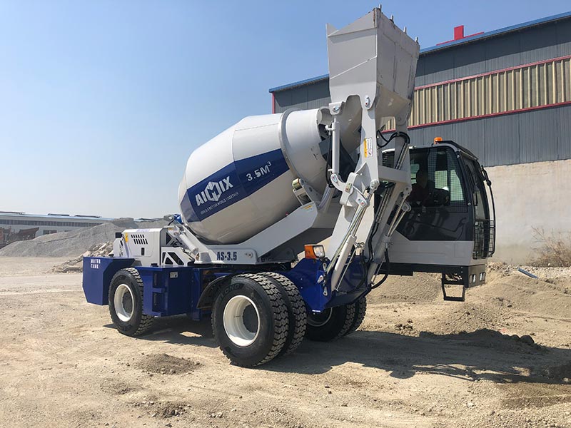 AIMIX Self Loading Concrete Mixer