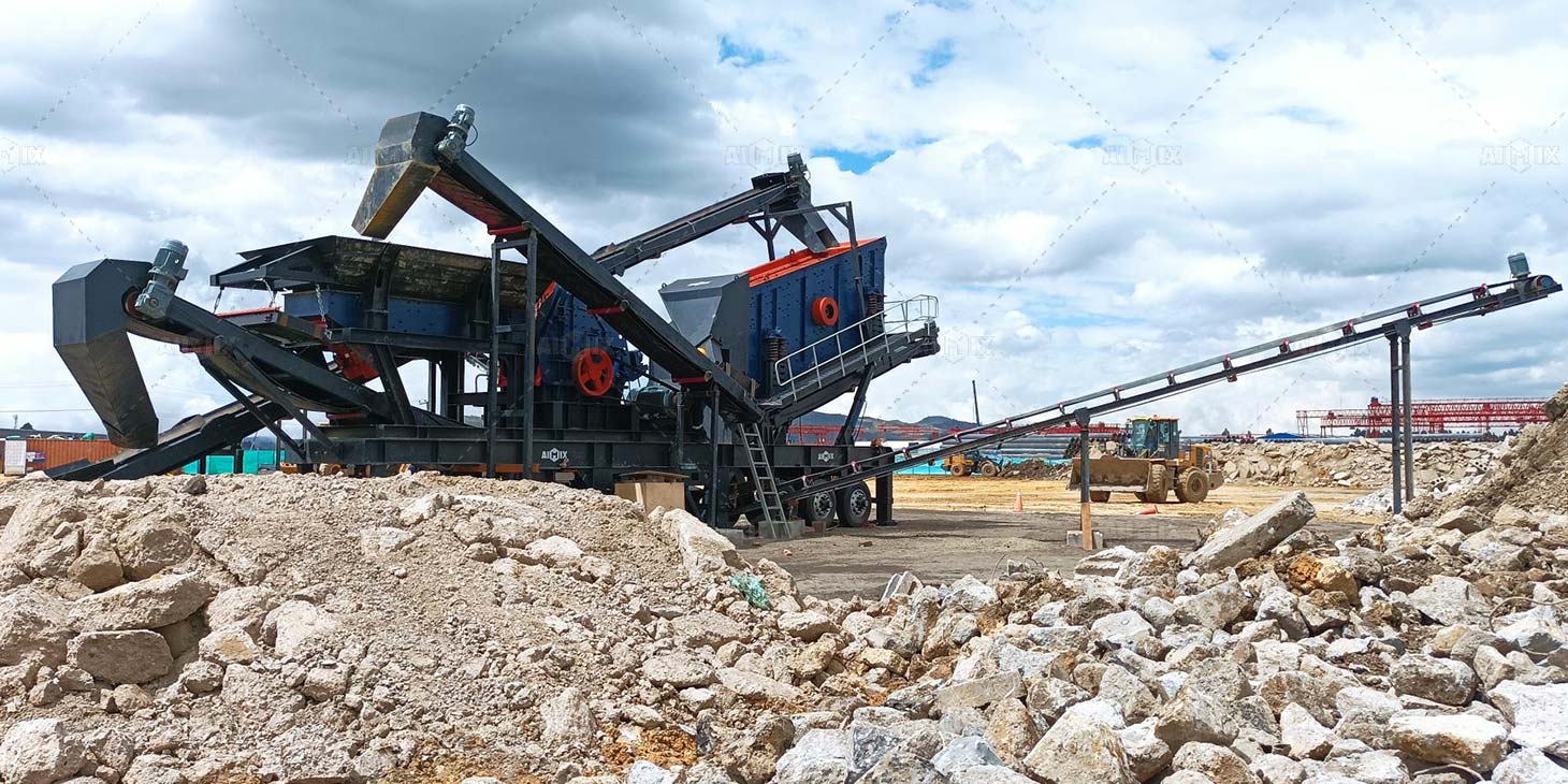 Concrete Crushing Machine