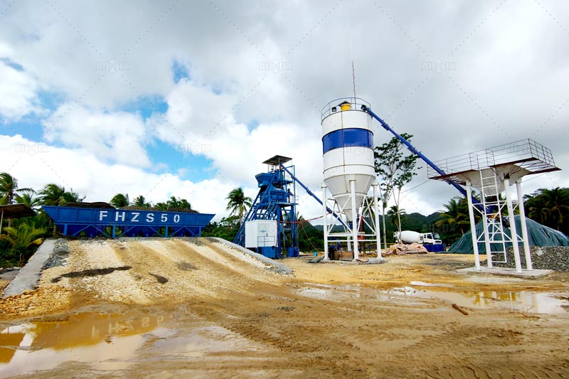 Concrete Plant no Fundation